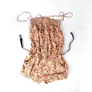 Jessica Simpson Floral Romper Size Small